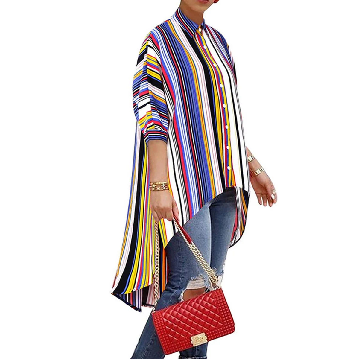 Новинка Женский Осенний Мешковатый свитшот с длинным рукавом летучая мышь