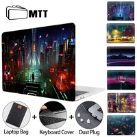 mtt laptop case for macbook air pro 13 14 15 16 11 12 inch retina touch bar neon laptop sleeve a1466 a1706 a2159 a2179 a2442
