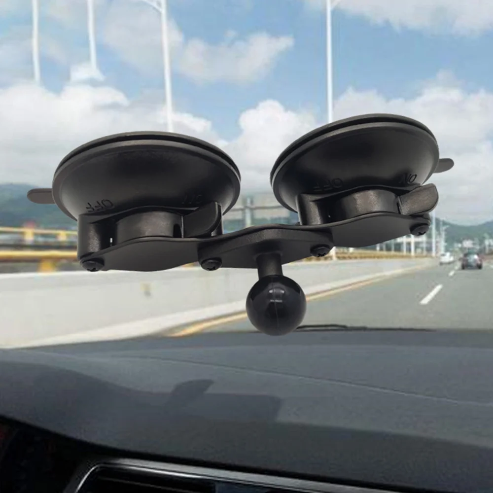 

Windscreen Suction Mount Double Sucker Mount for GPS Navigator Phone