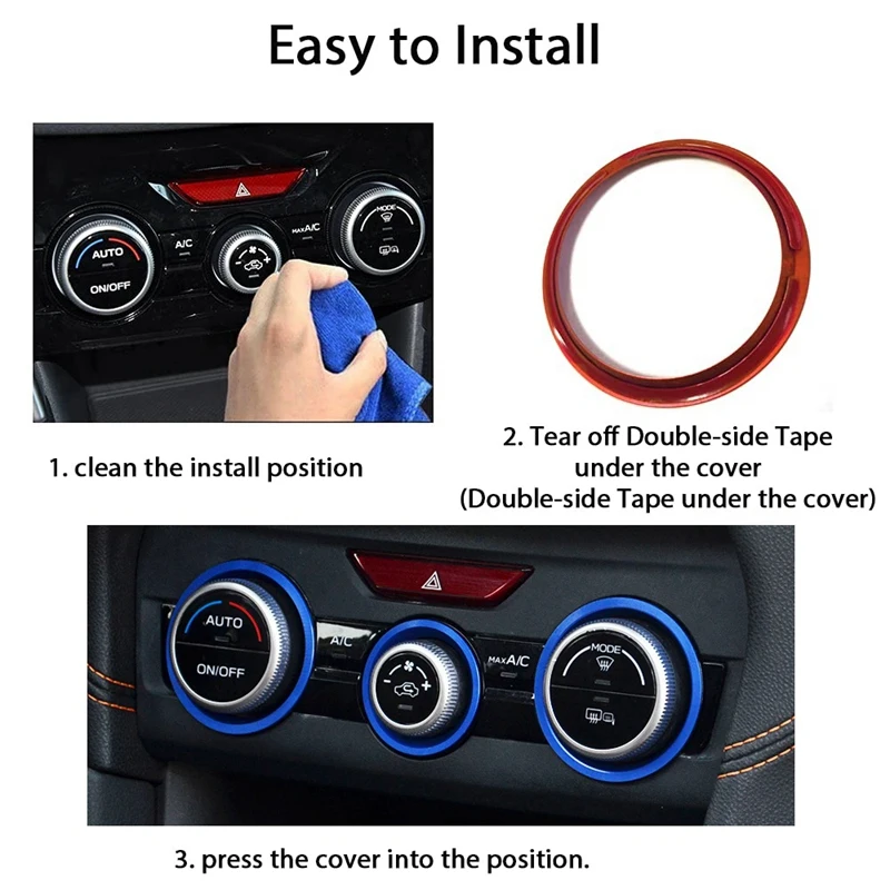 Крышка кольца управления ручкой переменного тока для Subaru Forester 2019 + аксессуары