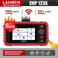 launch x431 crp123x obd2 scanner free update code reader 4 systems car diagnostic tool for engine transmission abs srs