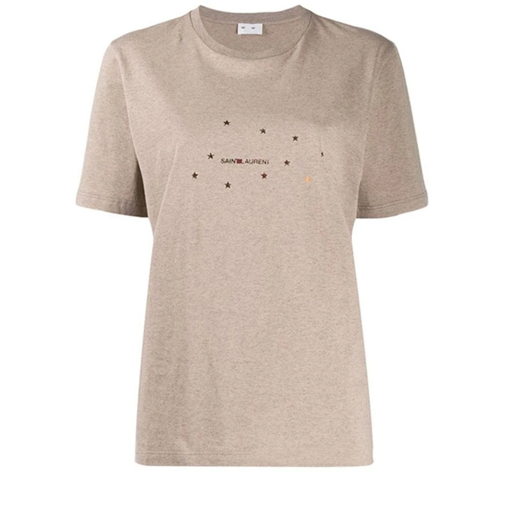 

2021 New Spring Women Fashion Luxury Letter Pattern T-Shirt Female Casual High Quality Brand Tops Ladies Embroidery Cotton Tees
