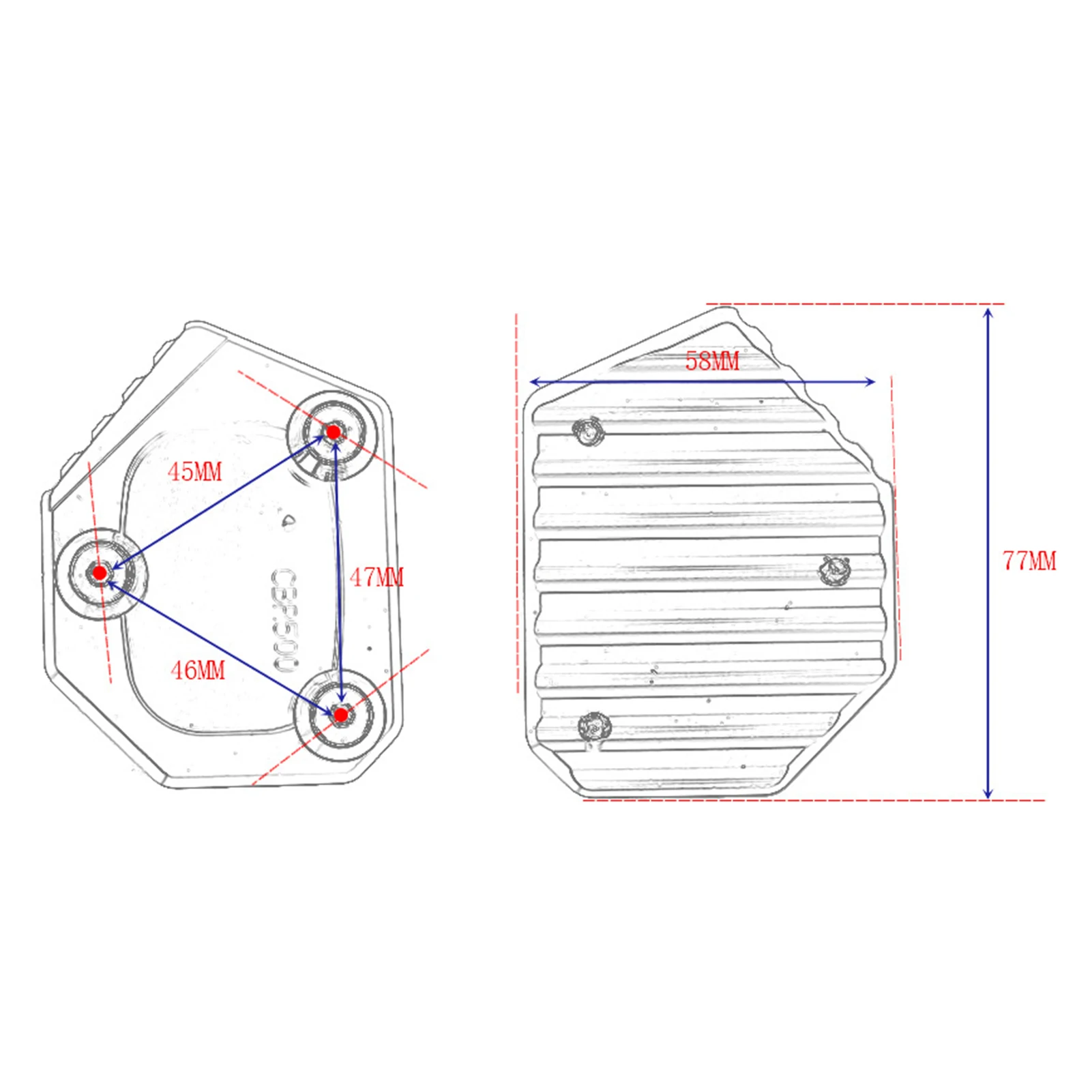 

High Quality Motorcycle CNC Aluminum Alloy Side Stand Plate Kickstand Extension Pad For Honda Motorbike Replacement Accessories