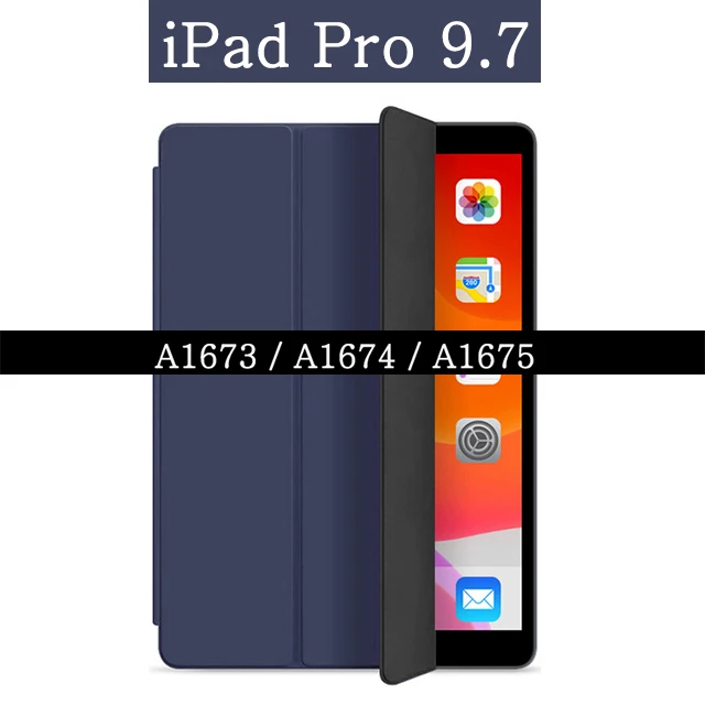 For iPad Pro 9.7 Магнитный чехол для Apple iPad Pro 9,7 A1673 A1674 A1675 9,7 ''дюймов 3g Wi-Fi LTE Funda из искусственной кожи, умный чехол с подставкой, флип-чехол - Цвет: For iPad Pro 9.7