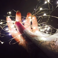 diy fairy string lights branch tree outdoor silver wire fairy lights for cafe bar wedding party xmas home decor lighting