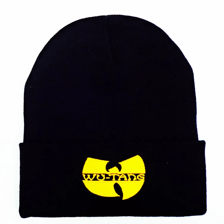 

Hat Hot Selling New Style Wu Tang Autumn and Winter Wool Hat Knitted Hat Unisex Fashion jie wu mao