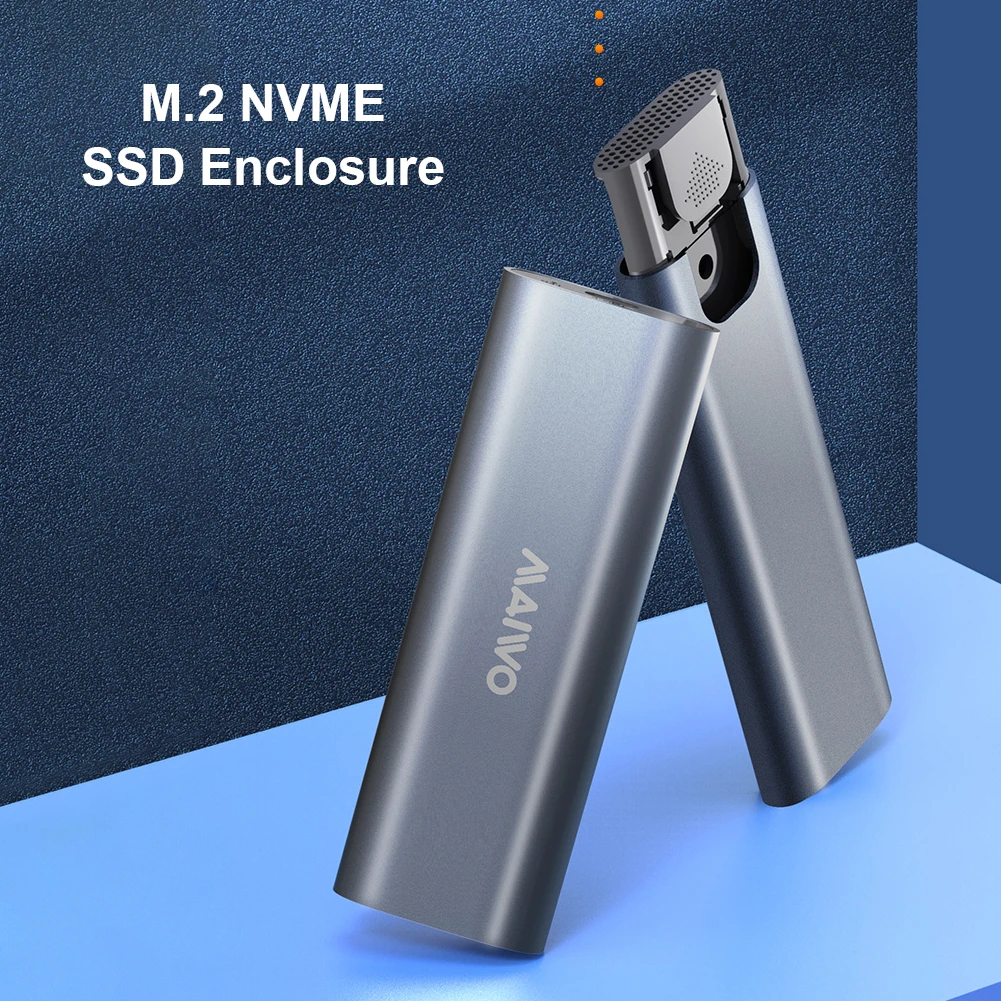 

K1689 M.2 NVME SSD Box NMVE SATA чехол Корпус для жесткого диска для 2230/2242/2260/2280 USB Type C адаптер