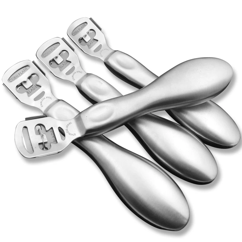 Лезвия для бритья из нержавеющей стали Рашпиль ногтей инструменты маникюра