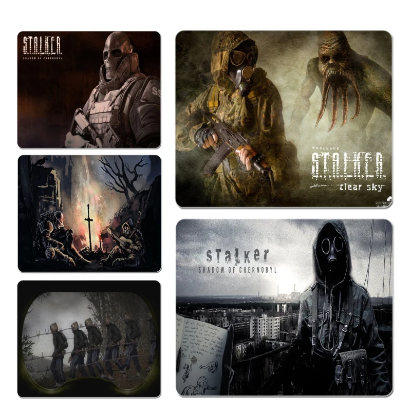 Сталкер геймерская игра коврик для мыши Размеры за 25X29 см коврики игровой