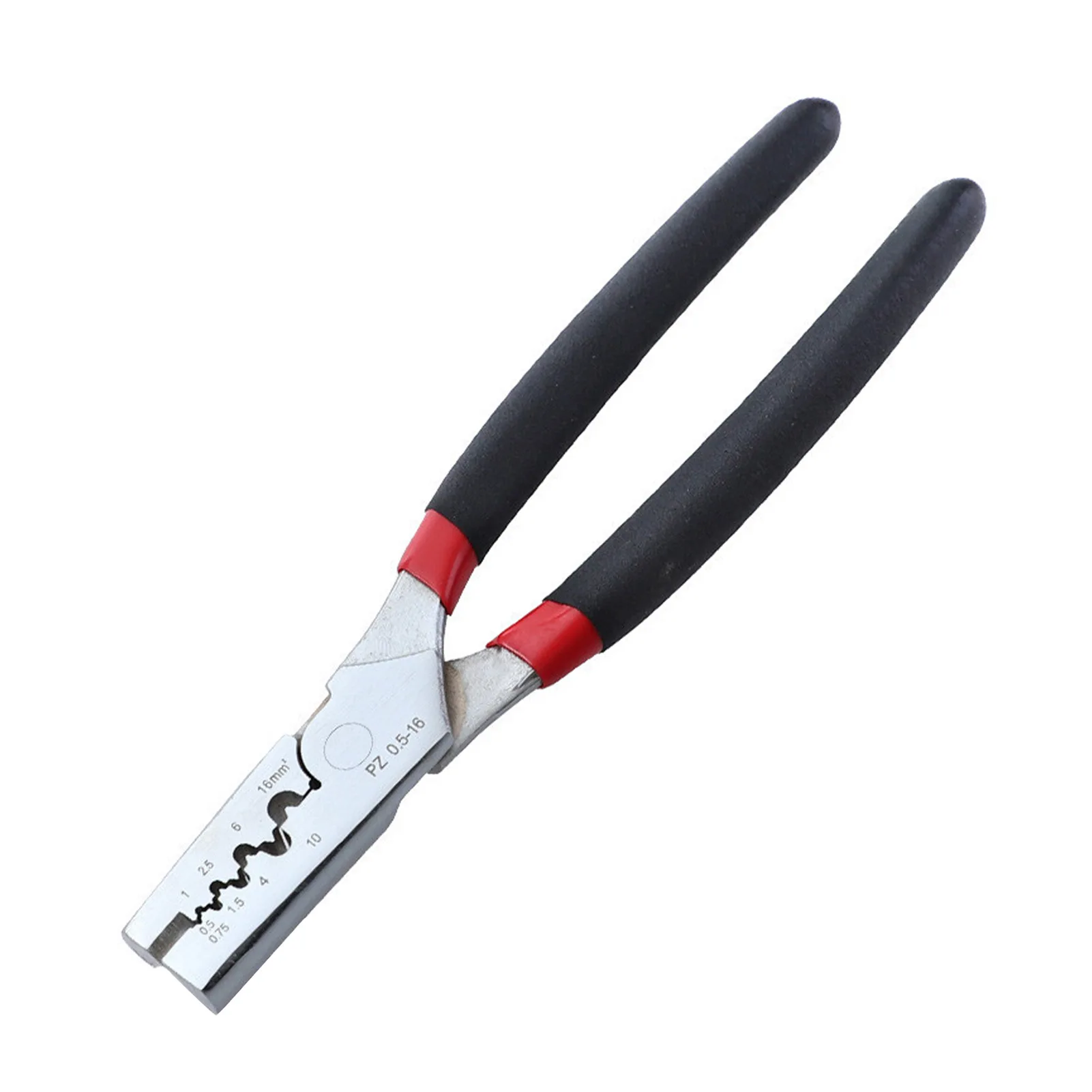 

Ручной инструмент PZ 0,5-16, металлические Нескользящие Обжимные Щипцы, кабельный резак, простой в использовании Портативный прочный многофун...