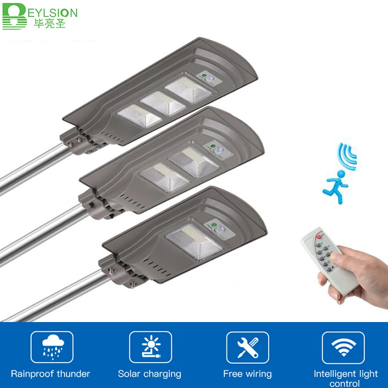 BEYLSION 20W 40W 60W LED Solar Street Light Garden Power Lamp Outdoor PIR Sensor | Лампы и освещение