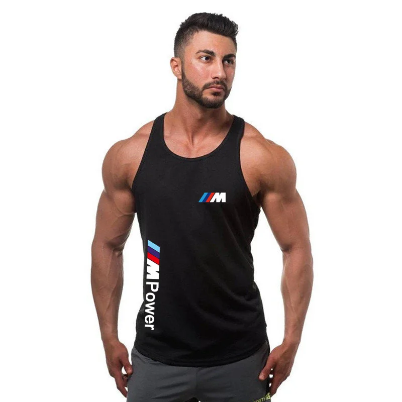 

2021 Men's tank top Free shipping Men fitness Hooded Striped Splicing vest jacket Sleeveless Contrast Hoodie gym clothing