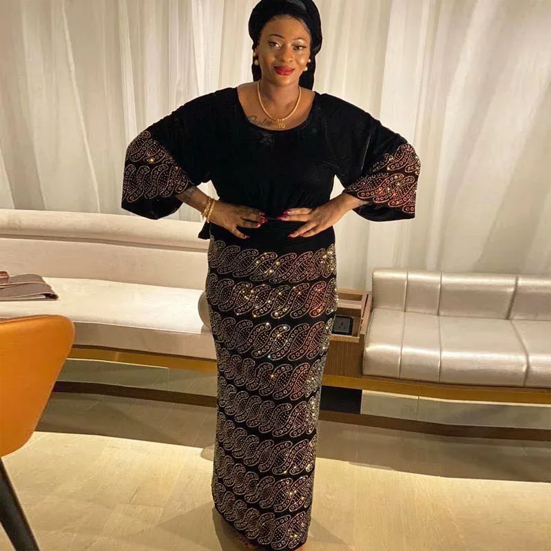 

Бархатная кружевная ткань, высокое качество, новинка 2020, африканская кружевная ткань с блестками, вышивка, французское кружево для вечернег...