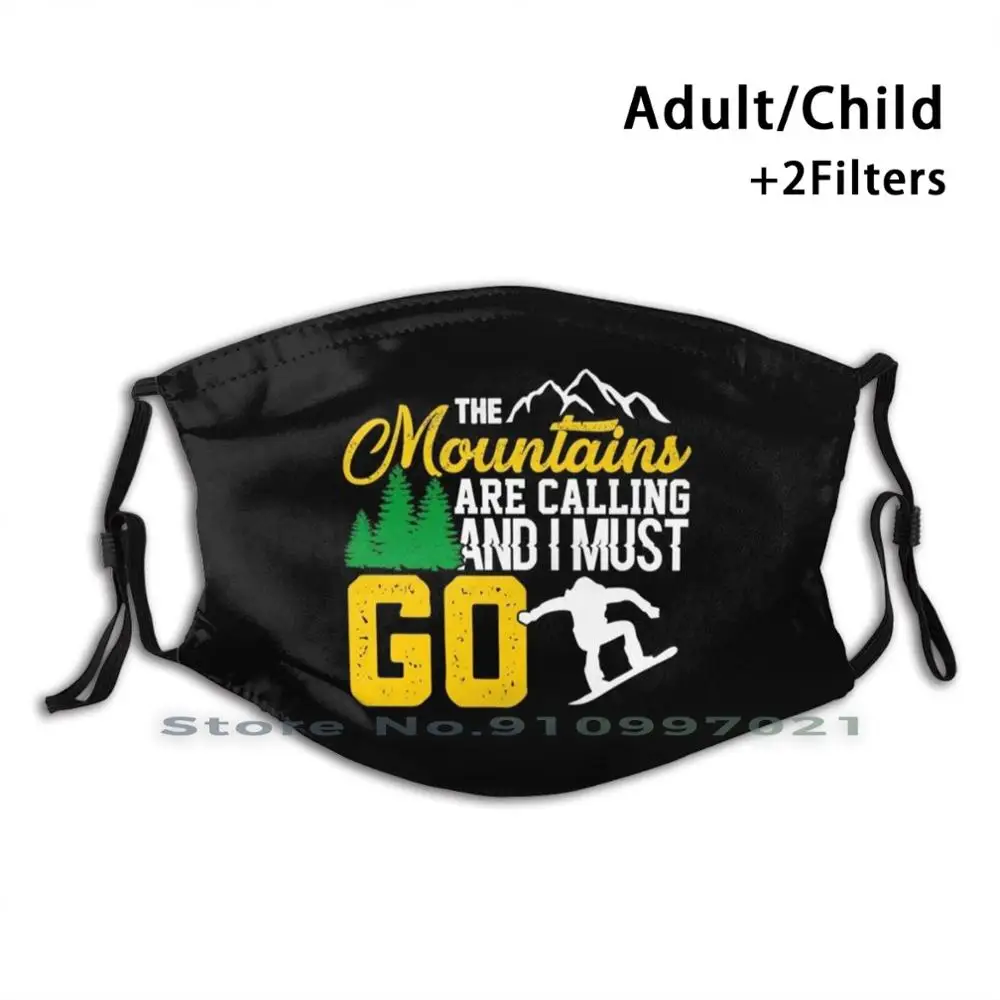 Гор вызов я должен идти рубашка Сноубординг Шестерни Моющиеся Многоразовые Мода