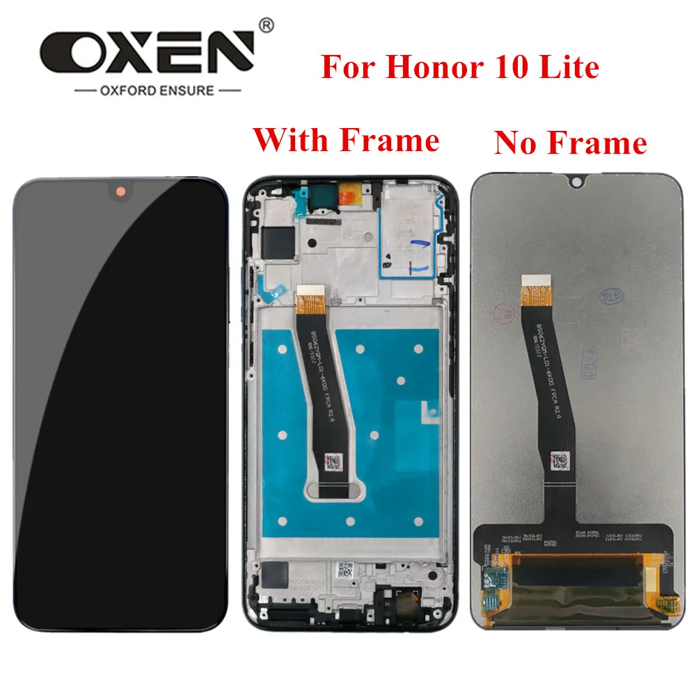 ЖК дисплей OXEN 6 21 дюйма для Honor 10 Lite кодирующий преобразователь сенсорного экрана
