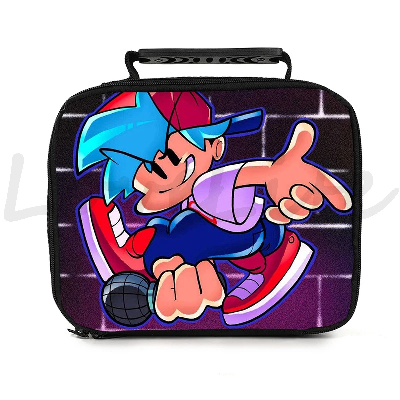 Функциональная сумка для ланча Funkin вечеринки в пятницу изолированная мальчиков