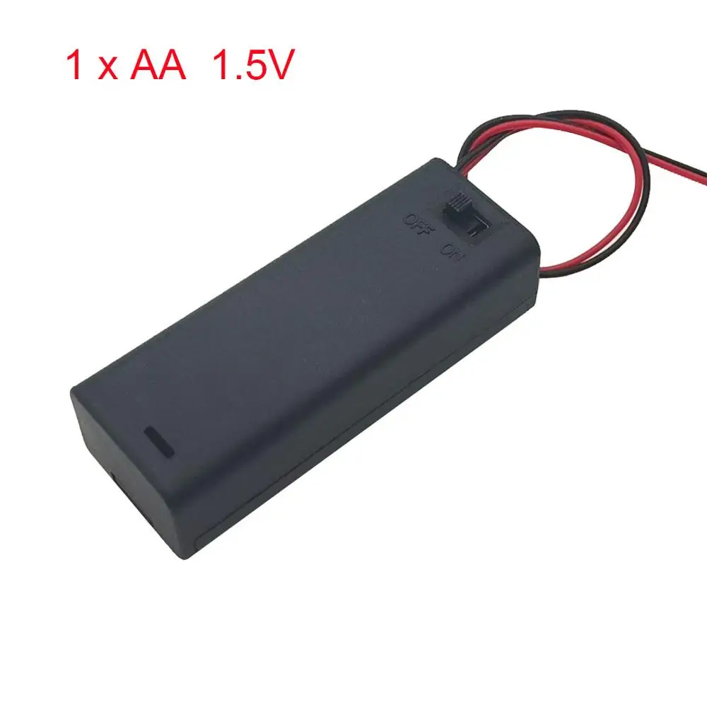 1/2/3/4 слот AA чехол для батареи 1 5 V/3V/4 V/6V держатель Коробка Чехол хранения с