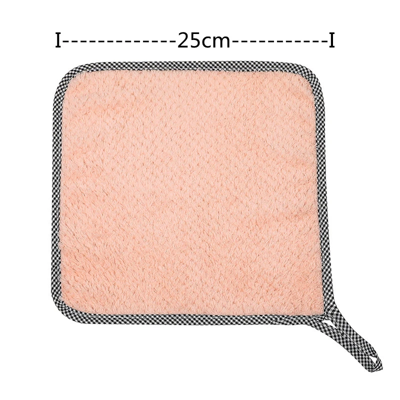 5 шт./лот мягкая впитывающая ткань для кухонного стола и тарелок тряпки