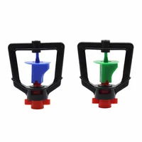 50 pcs 360 Degree Rotating micro-nozzle water sprayer cool watering sprinkler head of plant  garden irrigation tools