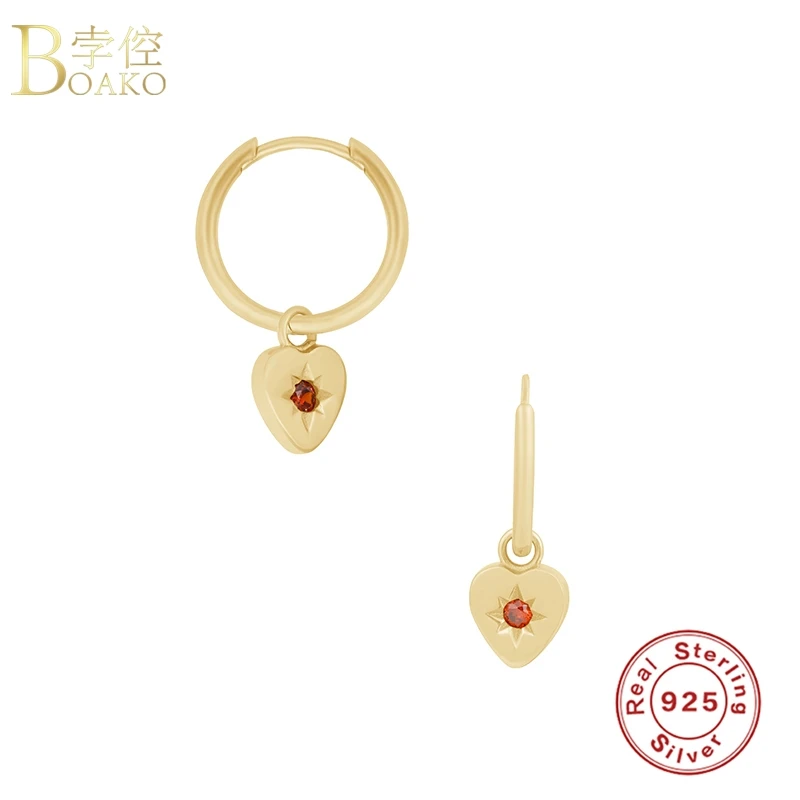 

Серьги-кольца женские из серебра 925 пробы с фианитом