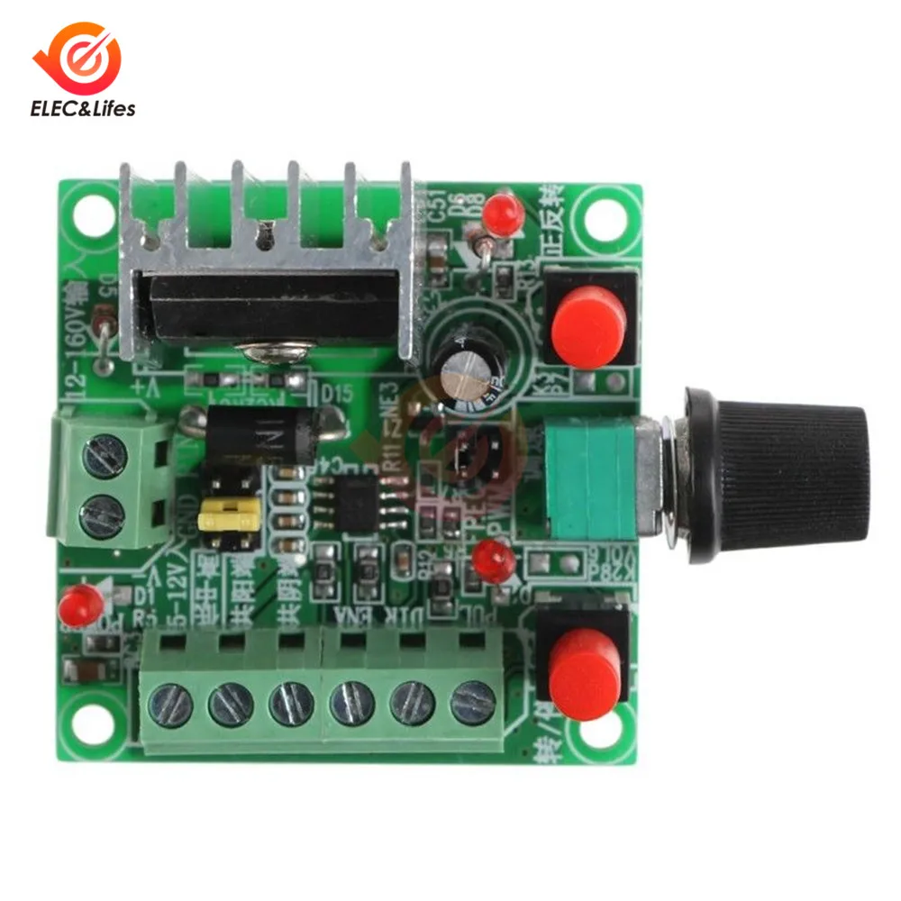DC 15-80V контроллер драйвера шагового двигателя регулятор импульсного сигнала 2 5