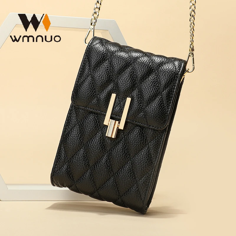 Сумка Wmnuo для сотового телефона с защитой от излучения мессенджер замком и