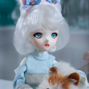 Шарнирная кукла sqlab Moe Chibi 16, шарнирная, из смолы, для мальчиков и девочек, высокое качество, подарки на день рождения, магазин, полный комплект OUENEIFS