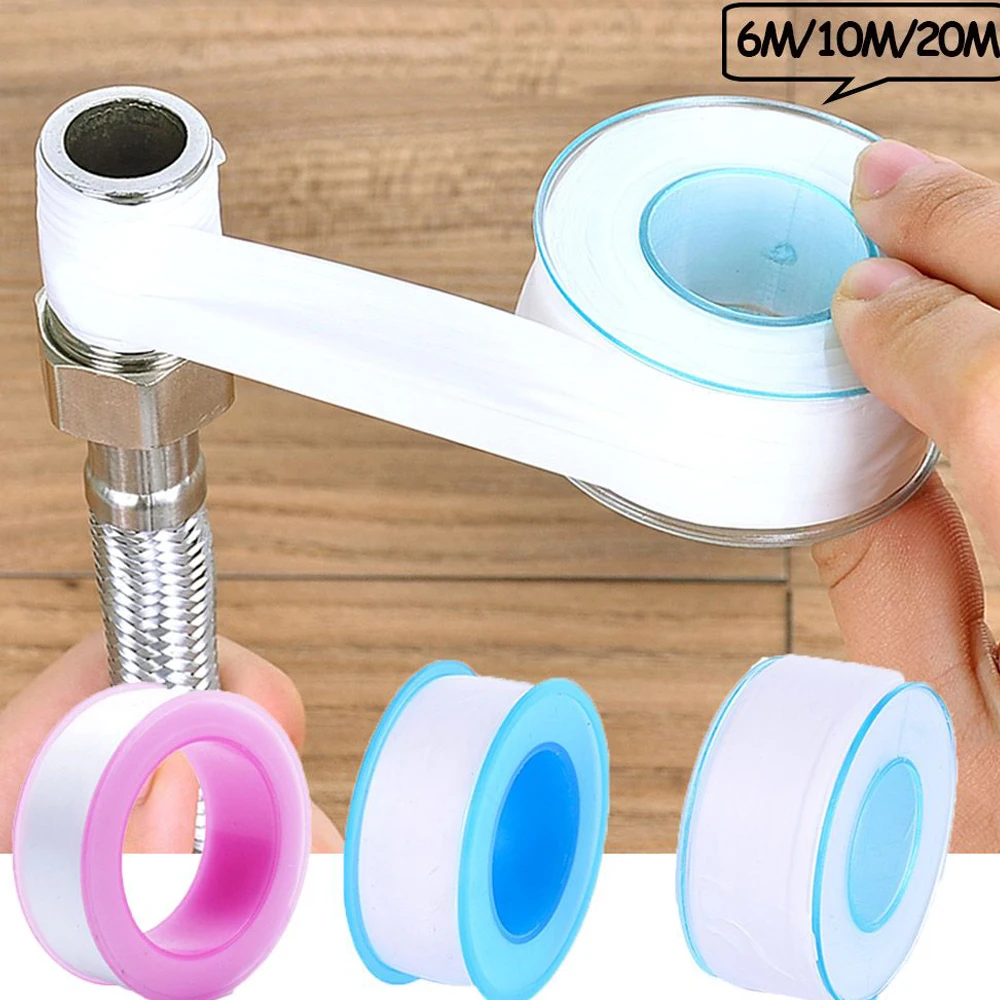 

Белая уплотнительная лента ПТФЭ 6/10/20 м