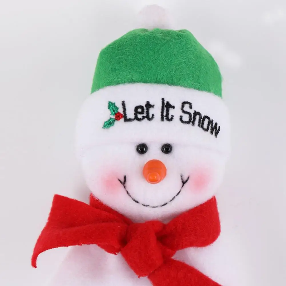 Рождественский Санта Клаус Снеговик подвеска на шнурке рождественские конфеты