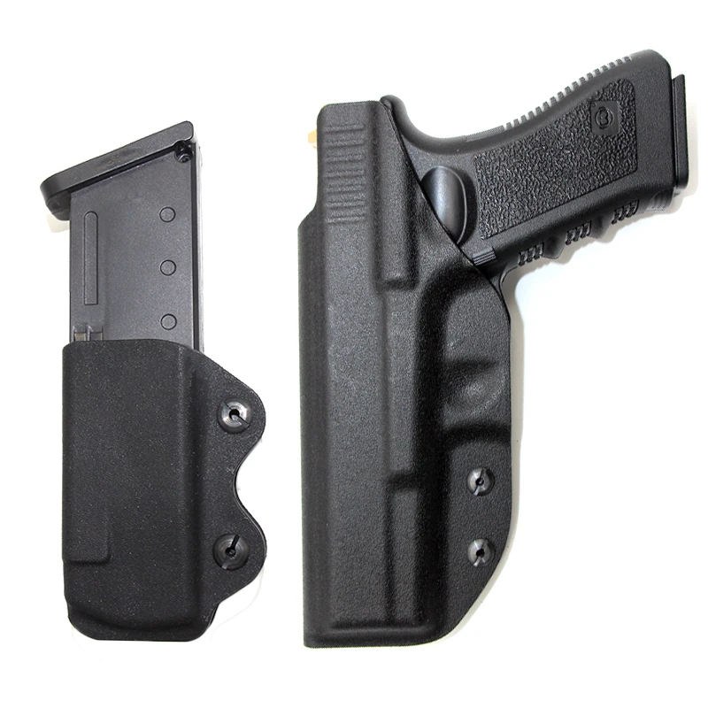 Тактическая внутренняя кобура для пистолета Kydex IWB Glock 17 22 31 43 43x страйкбол чехол