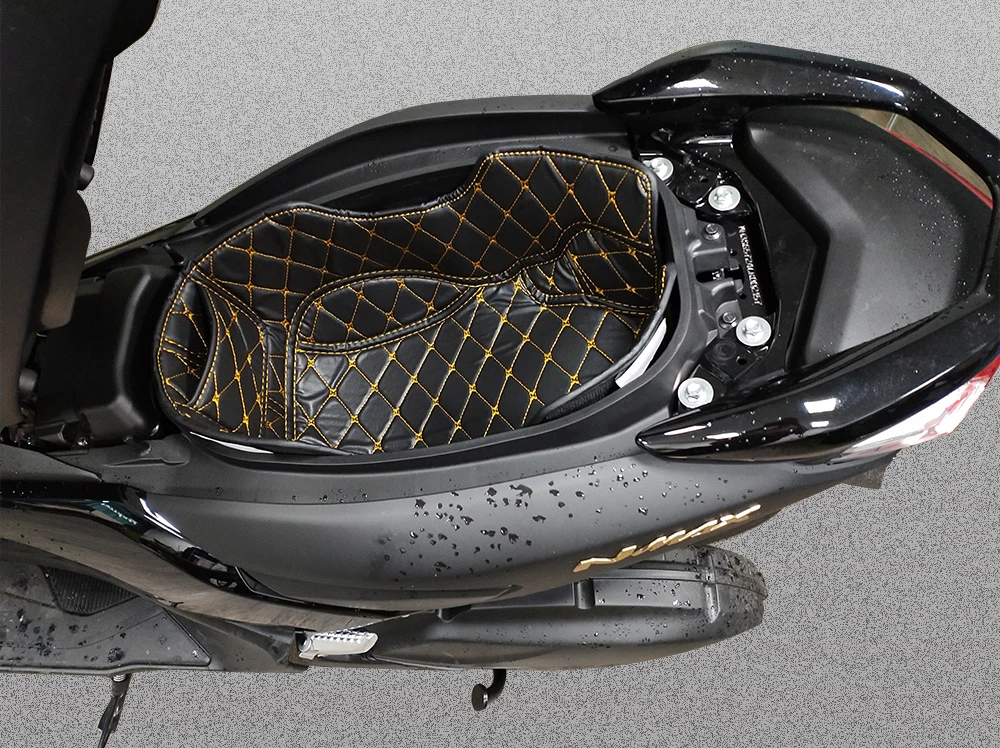 Ящик для хранения под подушкой сиденья мотоцикла Полиуретановая подкладка