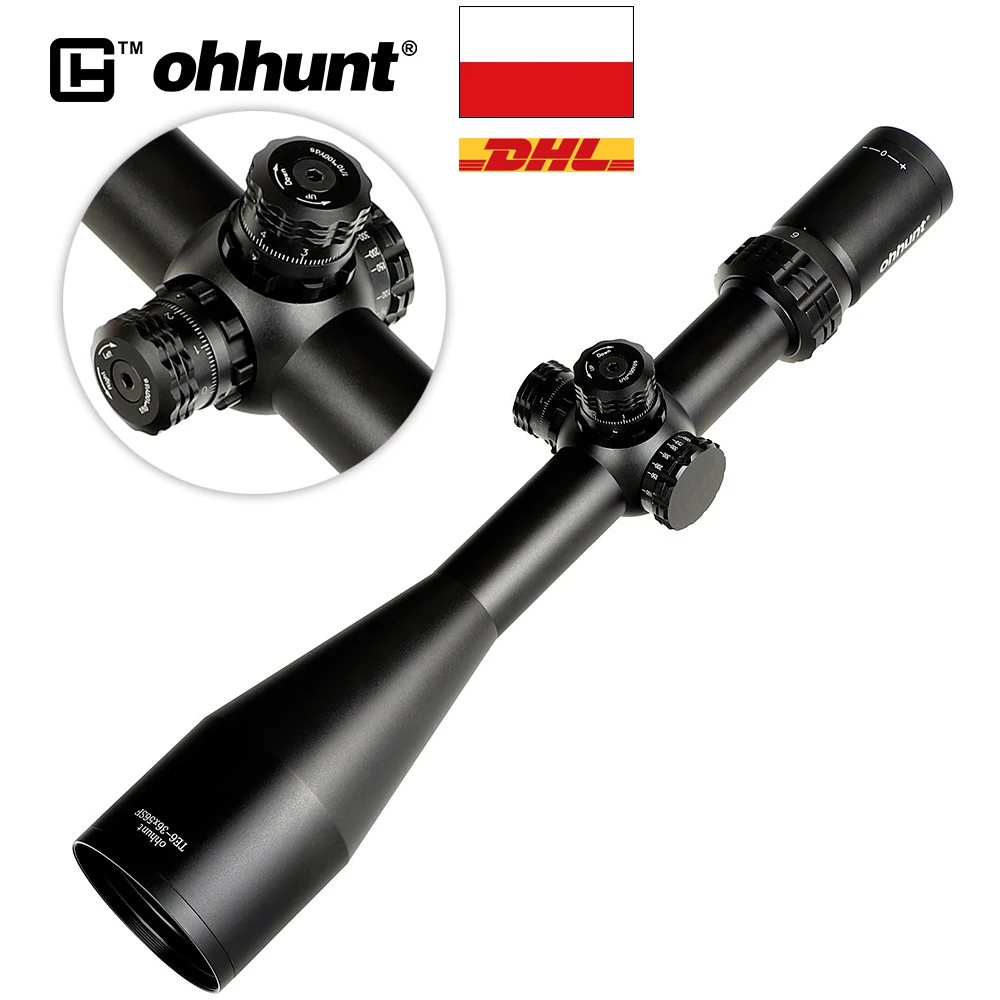 Корабль из Польши ohhunt тонкий край 6 36X56 SF охотничьи скопы Mil Dot стекло рептилии