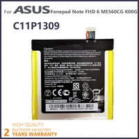 100 original 3130mah c11p1309 battery for asus fonepad note fhd 6 me560cg high quality batteries batteria with tracking number