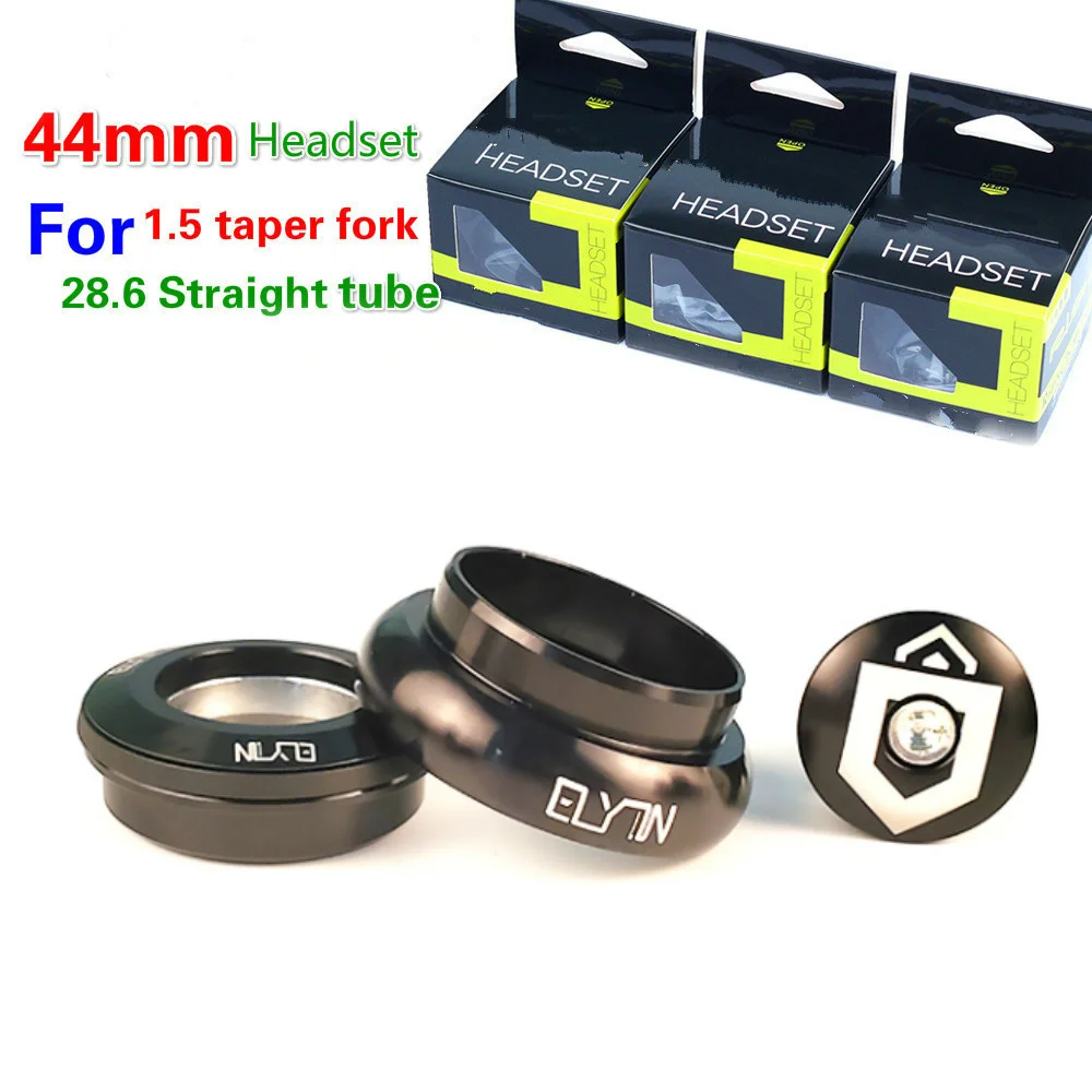 Рулевая колонка ELYON для горного велосипеда дорожного гарнитура 44 мм прямой