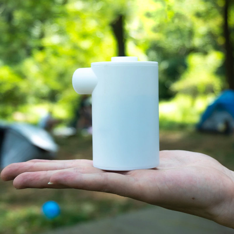 

New Style Air Pump Tiny Portable Rechargeable Ultralight Inflate for Sleeping Pad Camping Mattress Mat Swimming Ring Boat