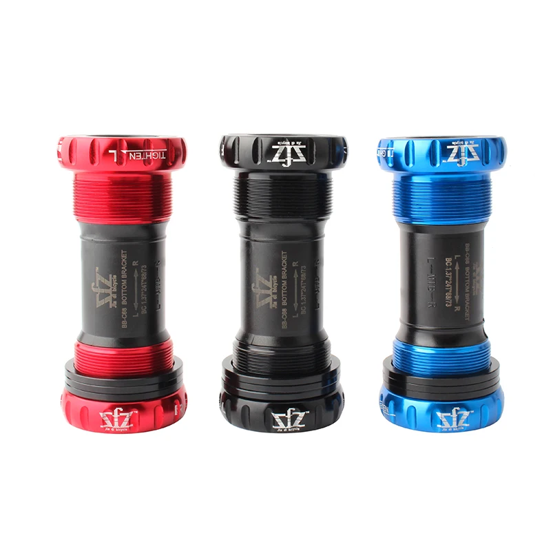 Велосипедный Нижний Кронштейн 68-73 мм BB винтовой резьбовой тип Кривошип с