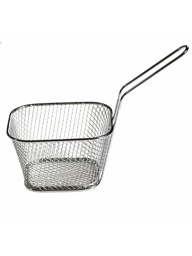 Корзина для картофеля фри квадратное ситечко глубокая жареная курица товары