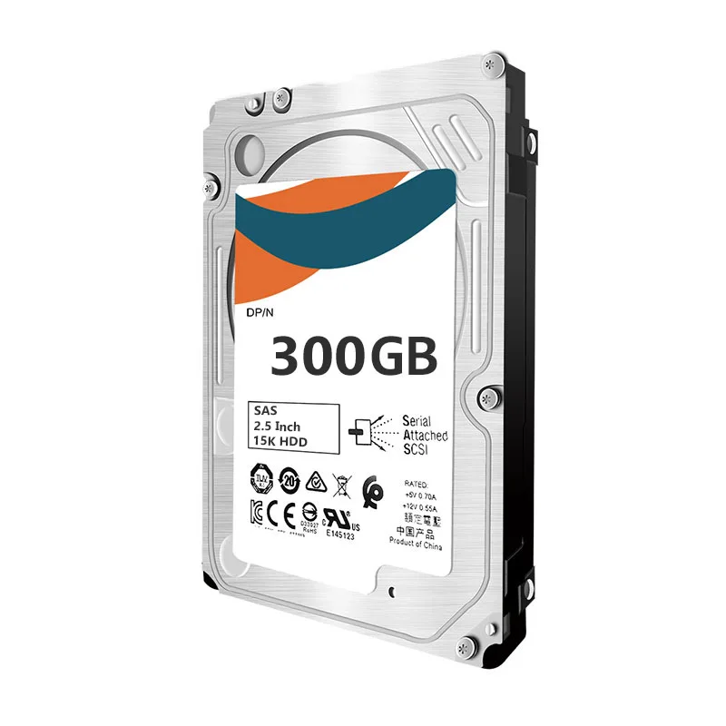 Hot Sale New Retail Package Hard Drive EH0300FCBVC 652625-002 627117-B21 627195-001 300GB 6G SAS 15K 2.5in DP ENT HDD