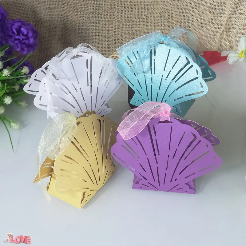 50 шт. лазерная резка Свадебная конфетная коробка Подарочная Рождественские День