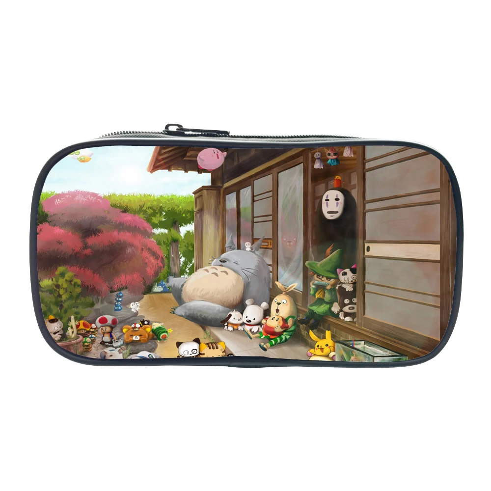 Красивые Tonari Totoro ручка Тоторо сумка для мальчиков и девочек с рисунком Безликий