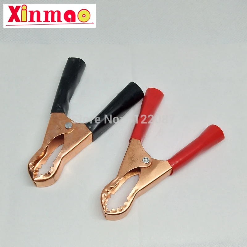 2 шт. Акция! Зажимы для аккумулятора зажим автомобиля с формой крокодила под 50 А