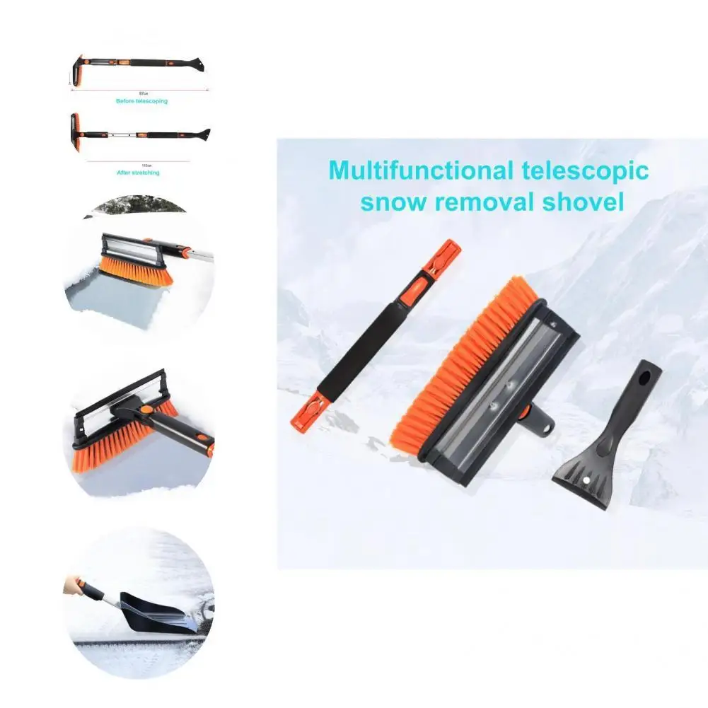 

Snow Shovel Durable Practical Effective Car Windshield Deicing Shovel