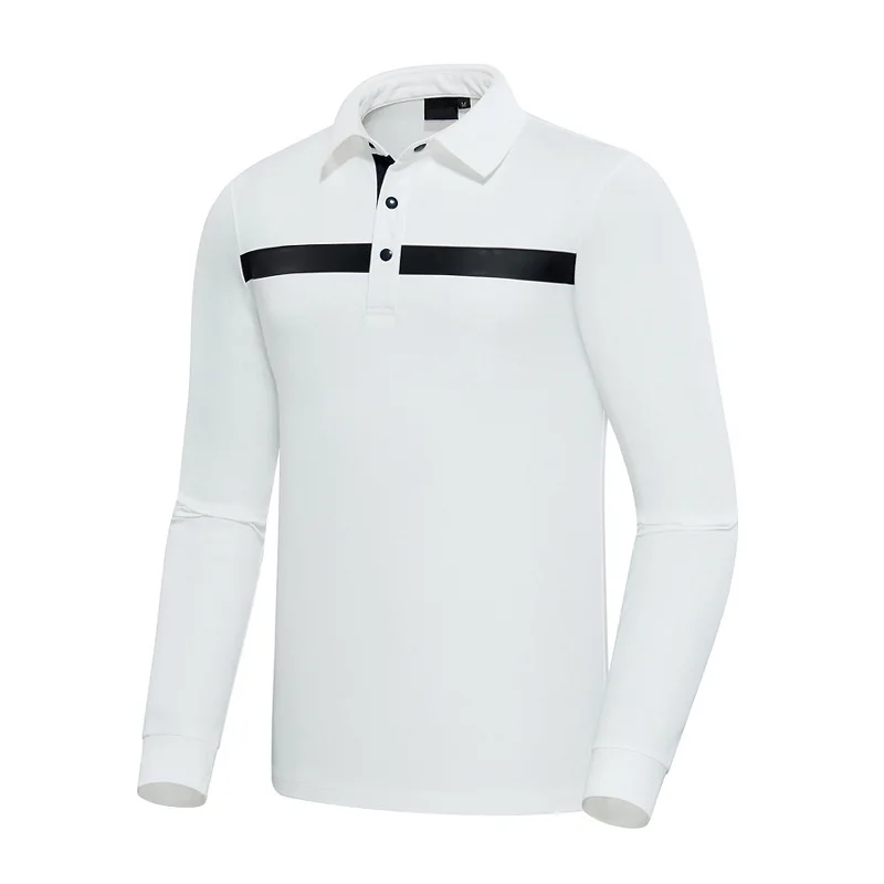 

Golf Men Long-sleeved T-shirt High Quality Comfortable And Breathable Sports And Leisure Jerseys Running Clothing Team Uniforms