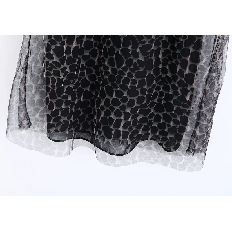 Платье с бантом для женщин элегантное Прозрачное платье до середины икры