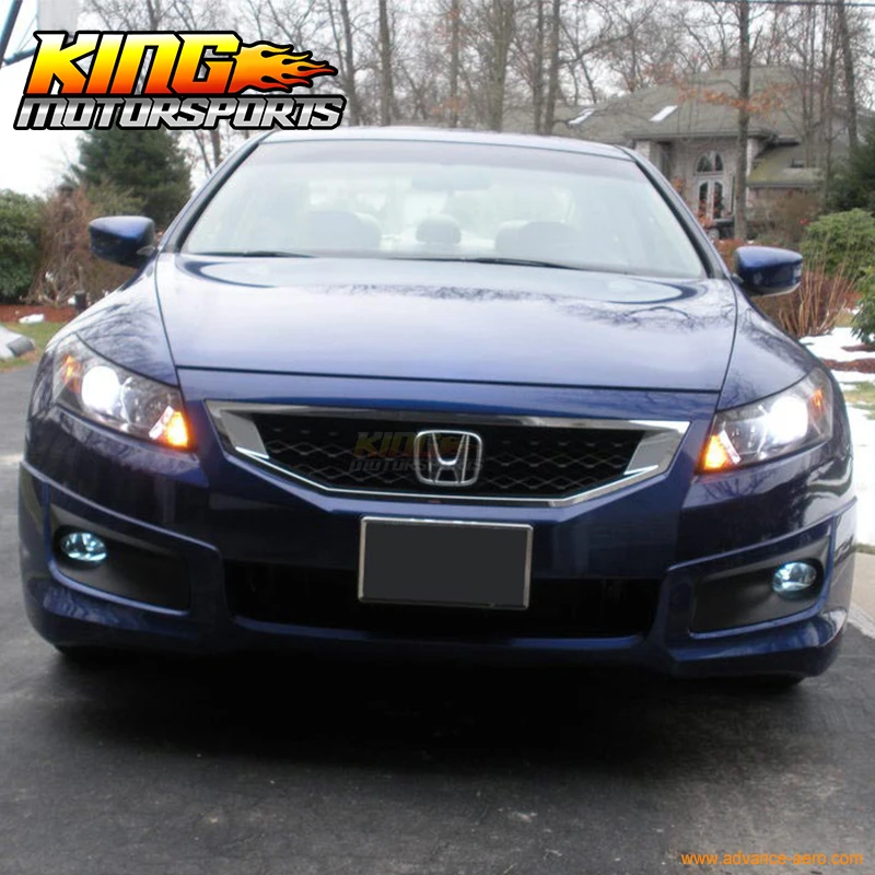 Подходит для 2008 2009 2010 Honda Accord 2Door Coupe HFP-Style переднего бампера губ PU | Автомобили и