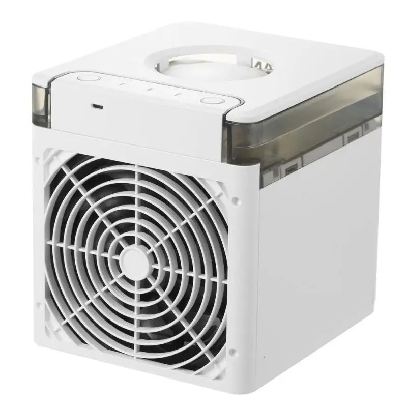 

Portable Mini Air Conditioner Air Cooler Fan Colorful Light USB Air Conditioner 3 Mode Personal Space Air Cooling Fan Dropship