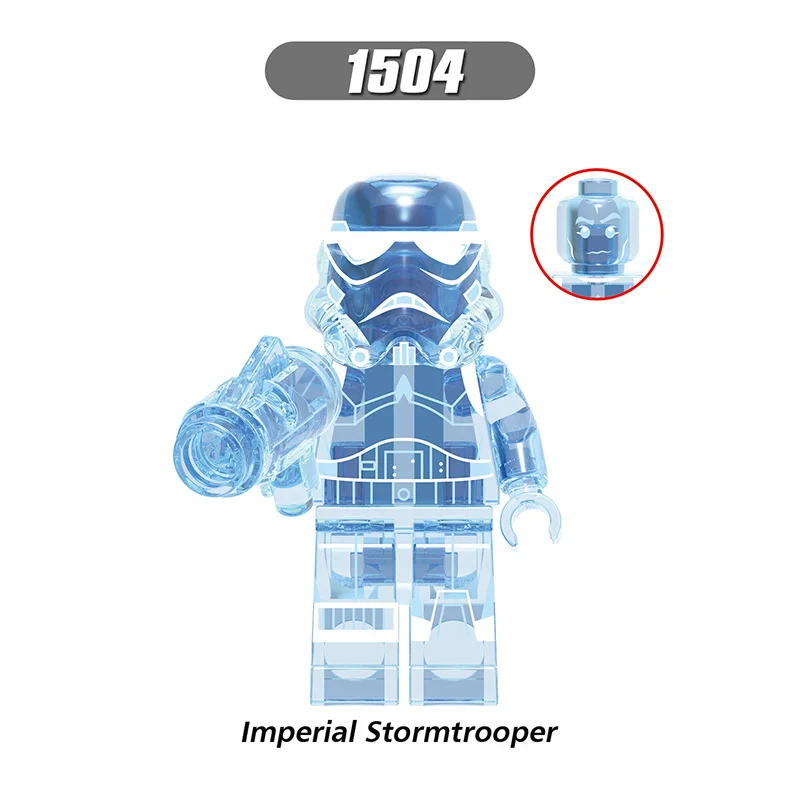 8 шт./компл. Звездные войны шторм солдат Ворон голографический R2-D2 детский