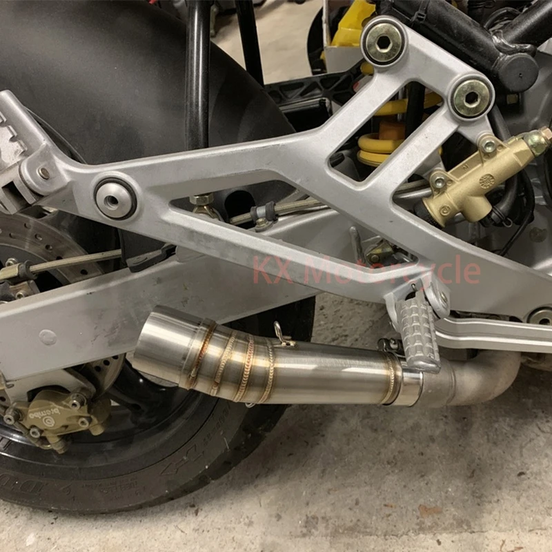 Выхлопная средняя звеньевая труба для мотоцикла Honda NC700 NC700X NC700S NC750 NC750X 51 мм