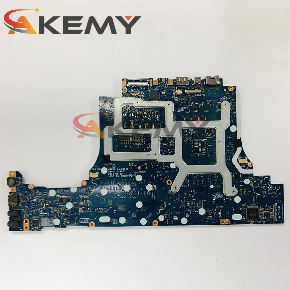 Günstig Für Dell Für Alienware 17 R4 15 R3 Laptop Motherboard VWNM2 0VWNM2 CN-0VWNM2 LA-D751P DDR4 I7-6700HQ CPU GTX1070/8G GPU