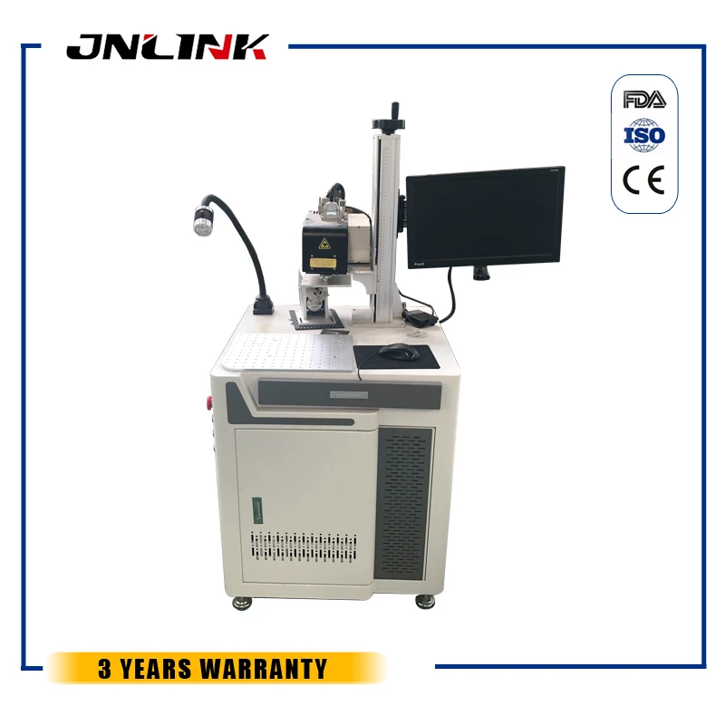 Высокоскоростной металлический алюминиевый 30 Вт волоконный лазерный